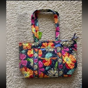 Vera Bradley Mandy Jazzy Blooms Purse